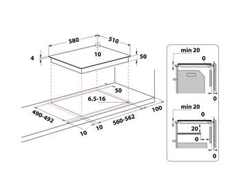 bonvksvk1043jページ Integreerbare microgolfoven Whirlpool - MBP A540 X | European