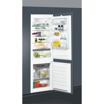 Whirlpool Холодильник з нижньою морозильною камерою. Вбудований (-а) ART 6711/A++ SF Нержавіюча сталь 2 двері Lifestyle perspective open