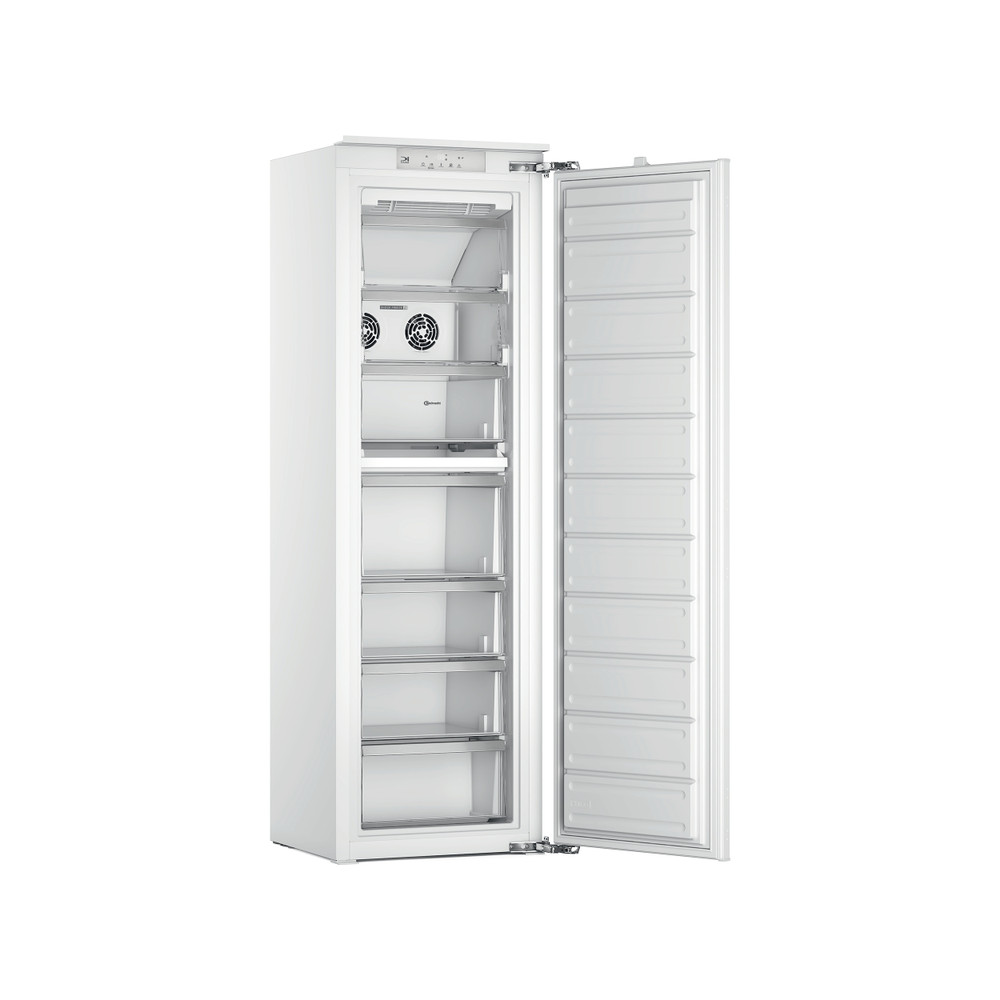 Bauknecht Gefriergerät Einbaugerät BKSD18F013C1 Weiss Perspective open