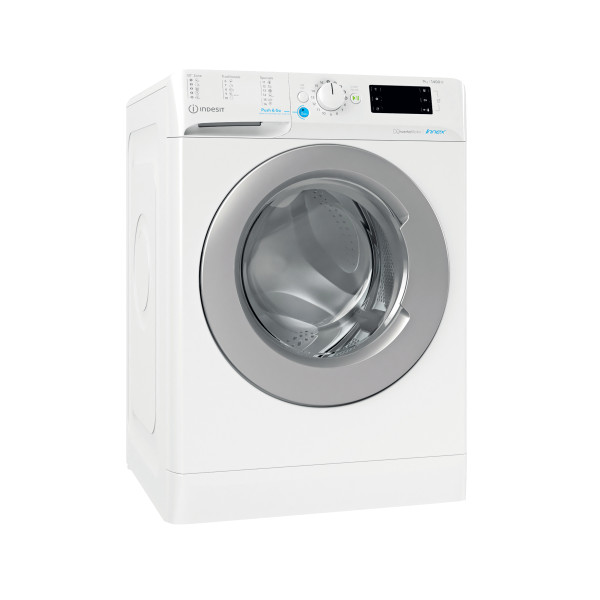 Indesit Perilica za rublje Samostojeći BWE 91484X WS EU N Bijela Prednje punjenje C Perspective