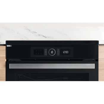 Whirlpool Cuisinière WS68IS8APBP/E Noir Non Control panel