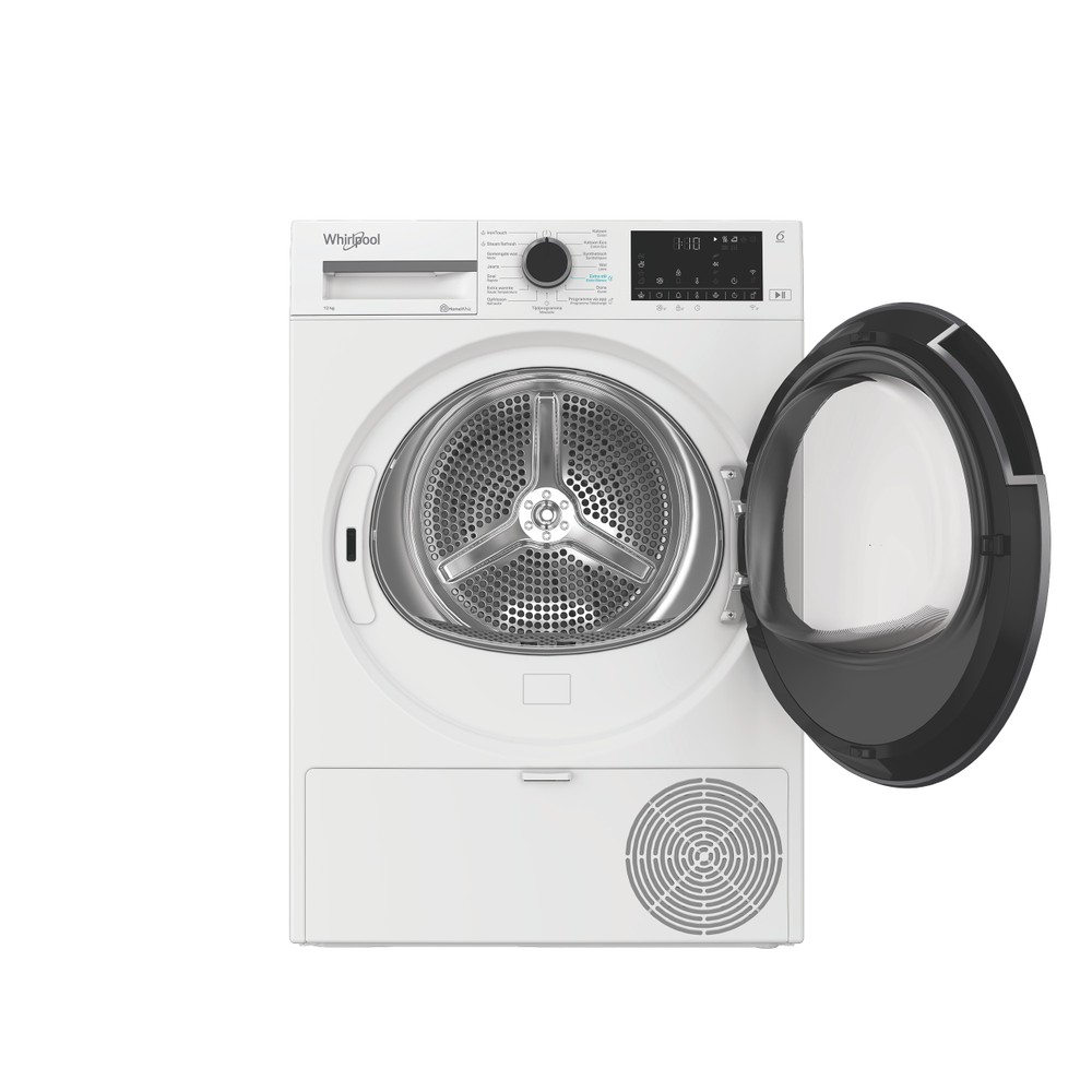Whirlpool Droger C WD 122M WBS BE Wit Frontal open