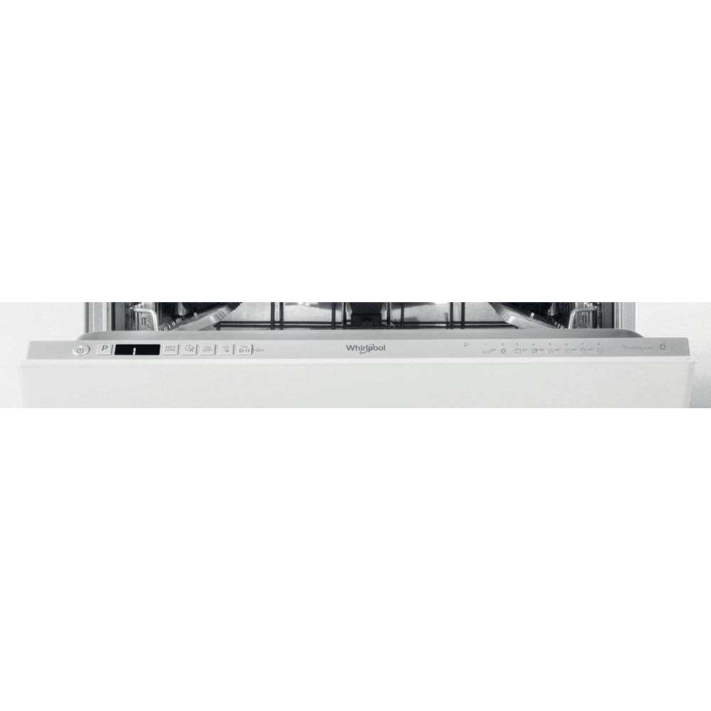 Whirlpool Vaatwasser Inbouw WIO 3T126 PFE Volledig geïntegreerd E Control panel