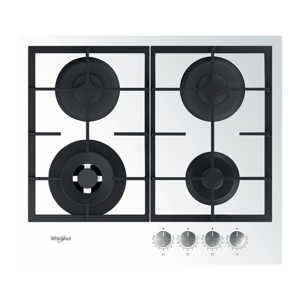 Whirlpool Főzőlap GOFL 629/WH Fehér Gáz Frontal