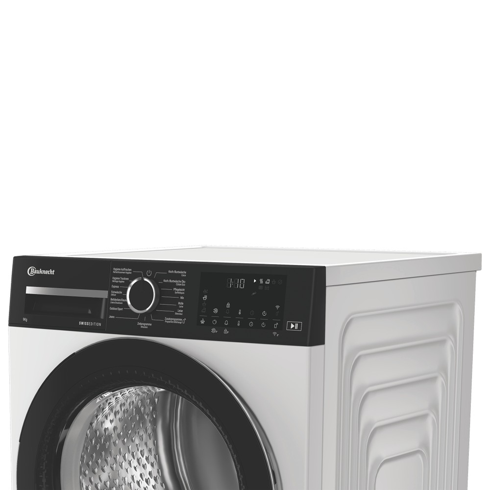Bauknecht Trockner BKTR6109 Weiss Lifestyle control panel