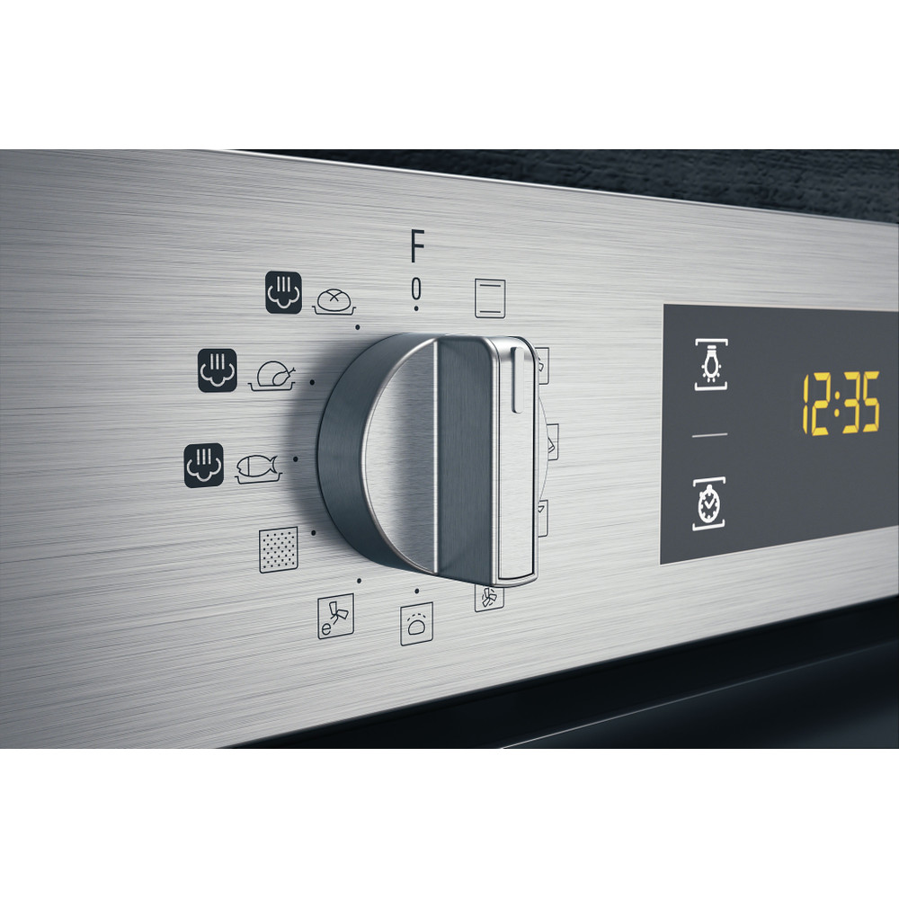 Hotpoint_Ariston Fornos Encastre FA4S 841 P IX HA Elétrico A+ Control panel