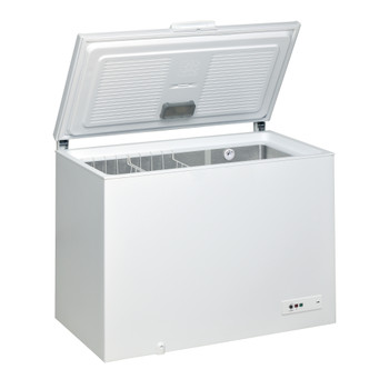 Whirlpool Congélateur Pose-libre CF 430 A+ FO Blanc Perspective open