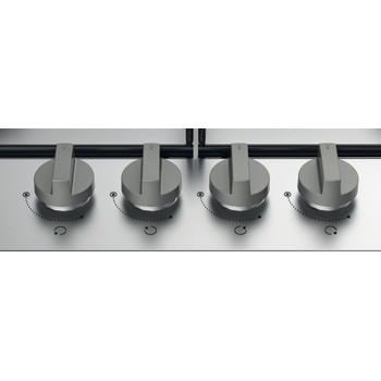 Indesit Placa THP 642 IX/I Inox Gás Control panel