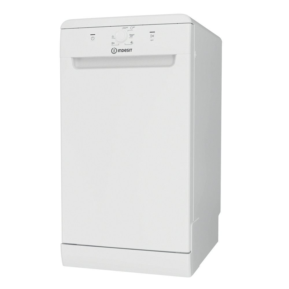 Indesit Dishwasher Free-standing IN2FE10CS90WUK Free-standing E Perspective