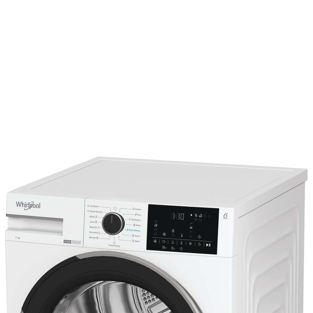 Whirlpool Torktumlare WSD 106M WB EE White Lifestyle control panel