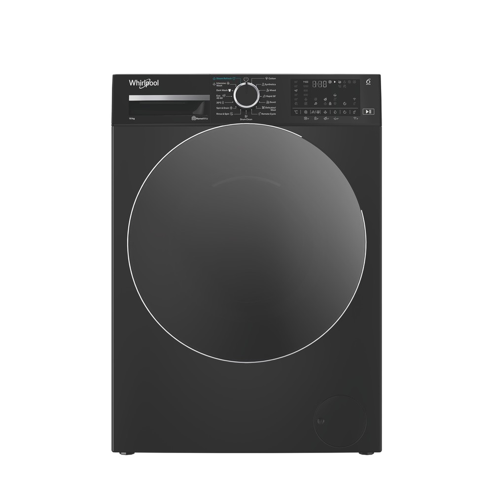 Whirlpool Maşină de spălat rufe Independent WAM 09BBC EE Negru Încărcare frontală A Frontal