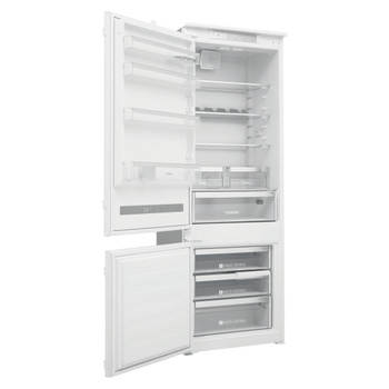 Whirlpool Racitor-congelator combinat Încorporabil SP40 801 EU Alb 2 doors Perspective open