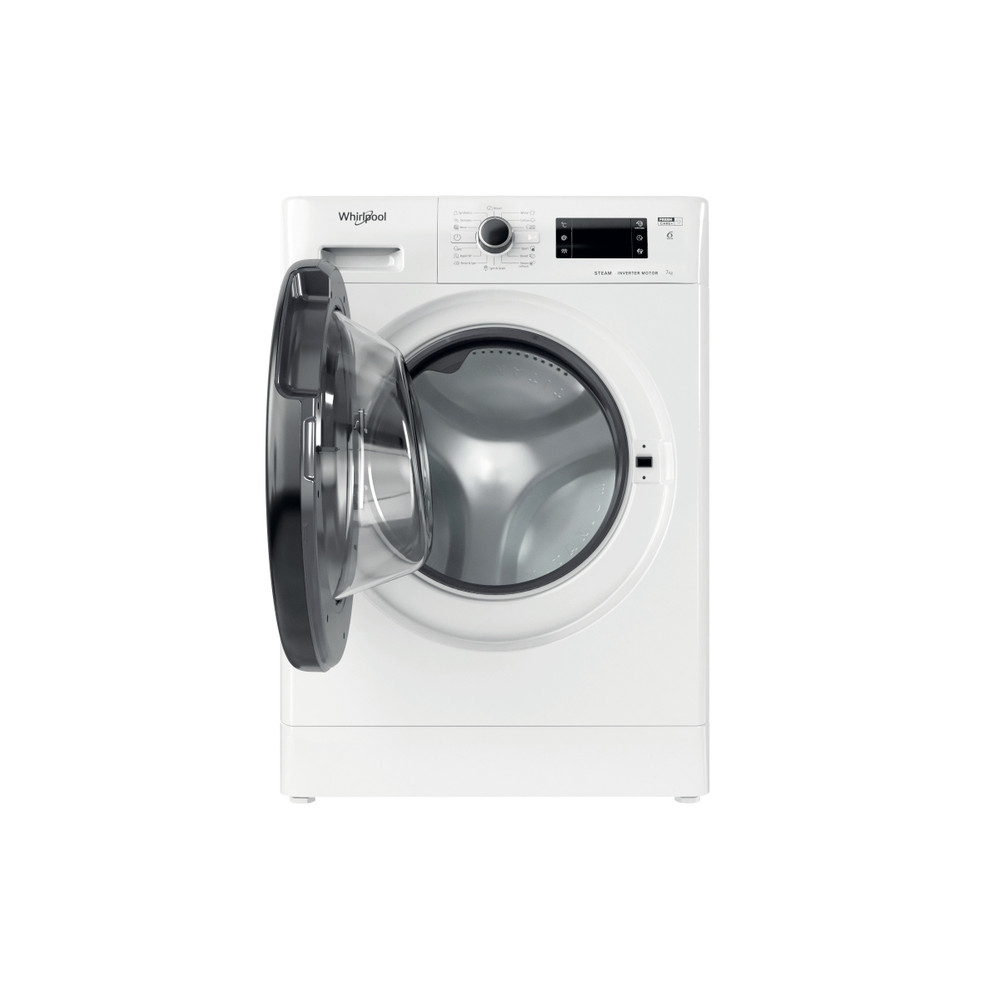 Whirlpool Mosógép Szabadonálló FWSG 71283 BV EE N Fehér Elöltöltős D Frontal open