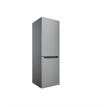 Indesit Combinación de frigorífico / congelador Libre instalación INFC8 TA23X Inox 2 doors Perspective