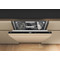 Whirlpool Dishwasher Built-in W7I HF60 TUS UK Full-integrated A Perspective open