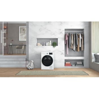 Whirlpool Sušička W7 D84WB EE Bílá Lifestyle frontal
