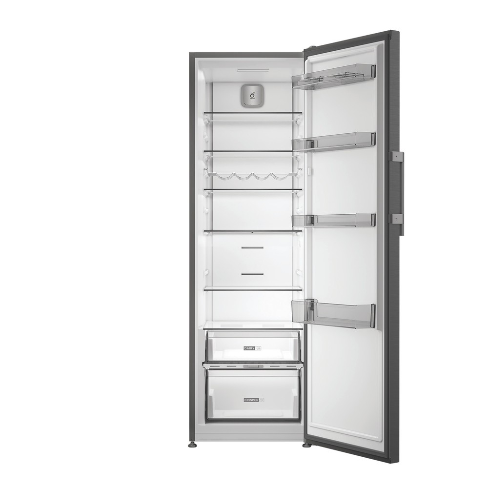 Whirlpool Koelkast Vrijstaand WHMLF 6444 XP6E ARC 764 Manhattan Gray Frontal open