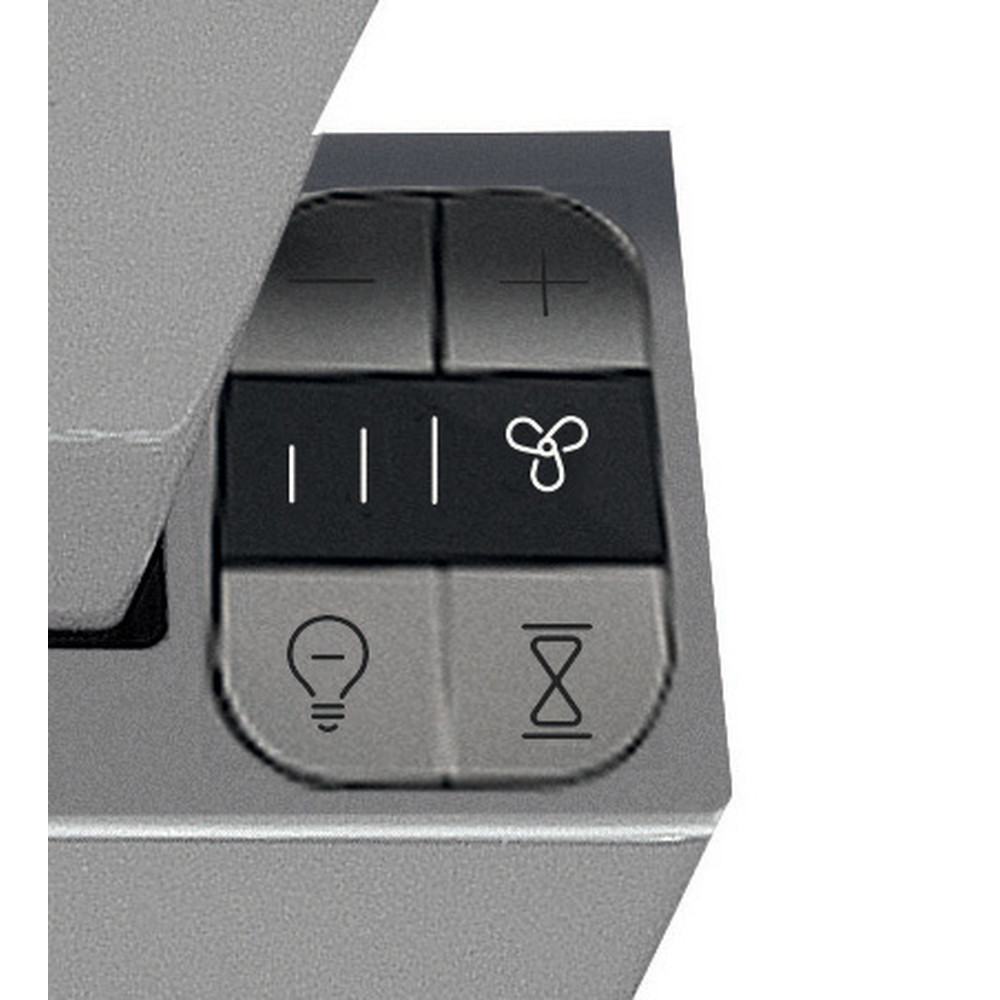 Whirlpool Exaustor Encastre AKR 443/1 GY Cinzento Encastre Mecânico Control panel