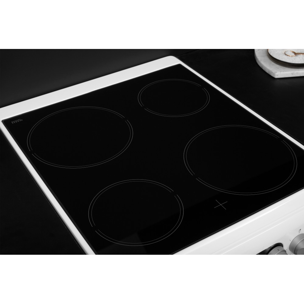 White ceramic hob cooker outlet
