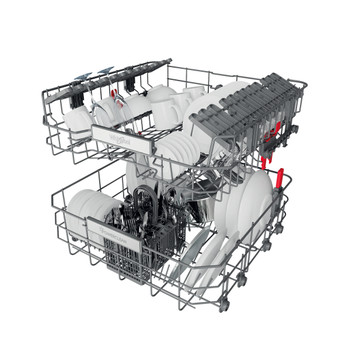Whirlpool Oppvaskmaskin Integrert WUC 3T141 P Under benk C Technical Translucent