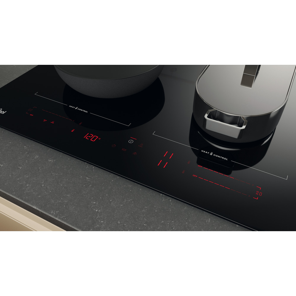 Whirlpool Varná deska WTX6019DCF Černá Induction vitroceramic Control panel