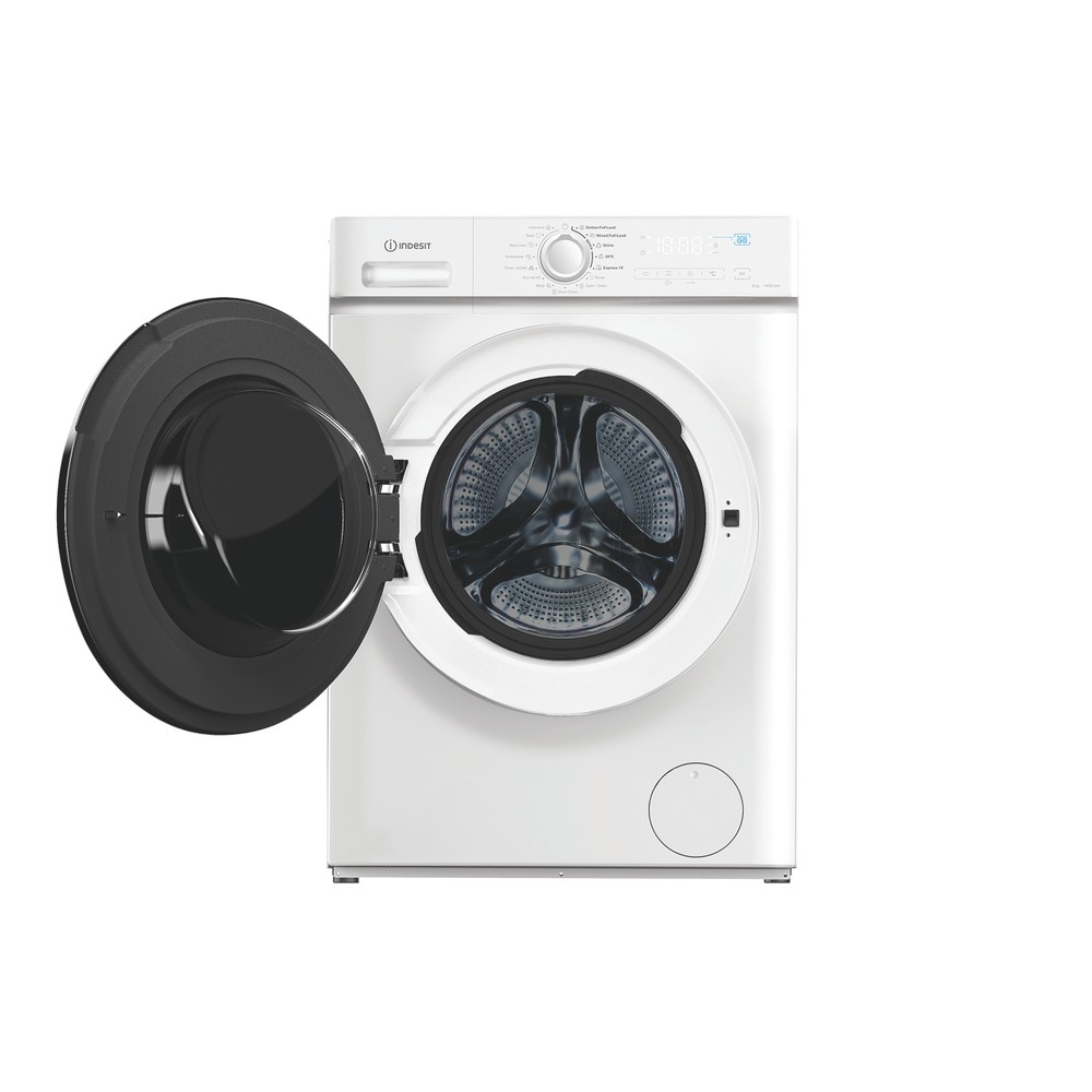 Indesit Veļas mazgājamā mašīna Brīvi stāvošs IMA 864 MY TIME EE Balts Priekšējās ielādes A Frontal open