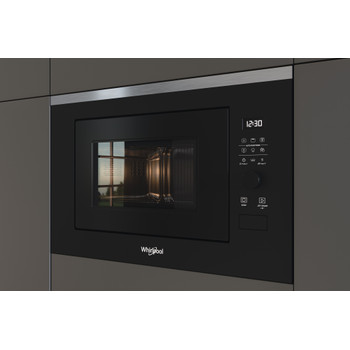 Whirlpool Mikrovlnná trouba Vestavné WMF250G Nerez Elektronické 25 Mikrovlny + Gril 900 Lifestyle perspective