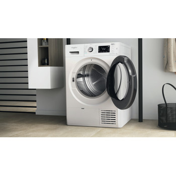 Whirlpool Sušička FFT M22 8X3B EE Bílá Lifestyle perspective open