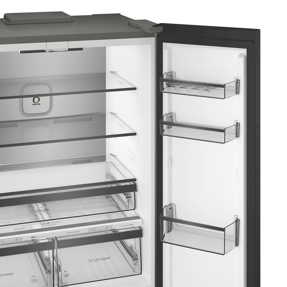 Whirlpool Kombinovaná chladnička s mrazničkou Volně stojící WHG2 6514 XK6E ARC 764 Manhattan Gray 4 doors Drawer