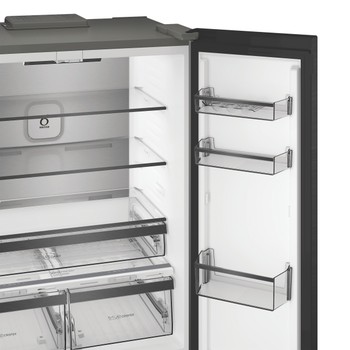 Whirlpool Kombinovaná chladnička s mrazničkou Volně stojící WHG2 6514 XK6E ARC 764 Manhattan Gray 4 doors Drawer