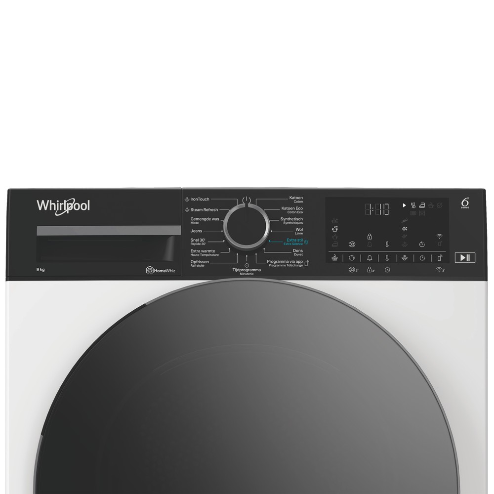 Whirlpool Sèche-linge C WD 96M WBS BE Blanc Control panel