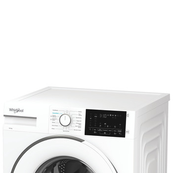 Whirlpool Tvättmaskin Fristående SM 06W EE White Front loader A Lifestyle control panel