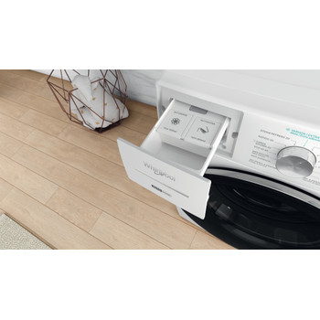 Whirlpool Máquina de lavar roupa Livre Instalação W8 W046WR SPT Branco Carga Frontal A Drawer