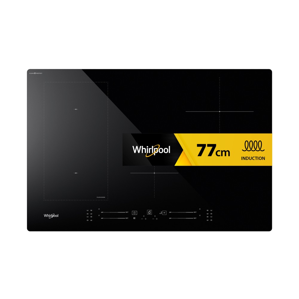 Whirlpool Varná deska WL S2177 CPNE Černá Induction vitroceramic Frontal