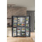 Whirlpool Side-by-Side Brīvi stāvošs WQ9I FO2BX EF Black Steel Frontal