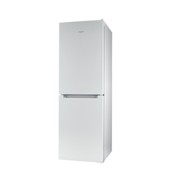 Whirlpool Combiné réfrigérateur congélateur Pose-libre WNF 711 E W Blanc 2 portes Perspective