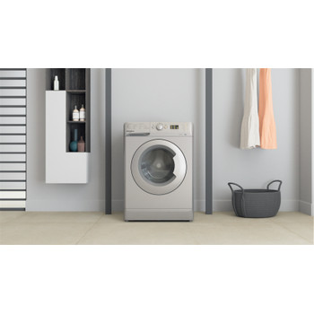 Whirlpool Lave-linge Pose-libre WMTA 7122 S NA Argent Front loader A+++ Lifestyle frontal