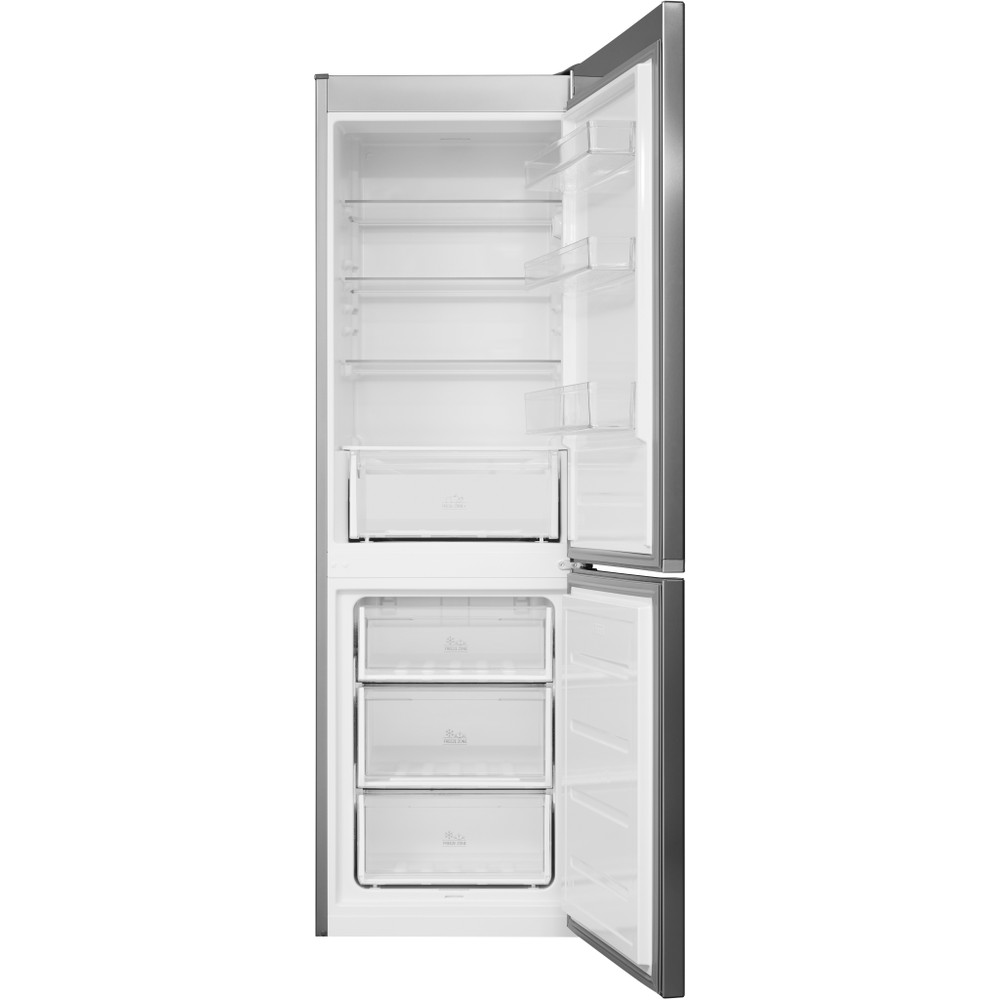 Bauknecht Køleskab/fryser kombination Fritstående KGL 1820 IN 2 Optic Inox 2 doors Frontal open