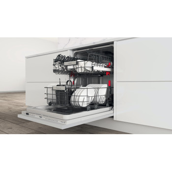 Whirlpool Lave-vaisselle Encastrable WIO 3T141 PS Tout intégrable C Lifestyle perspective open