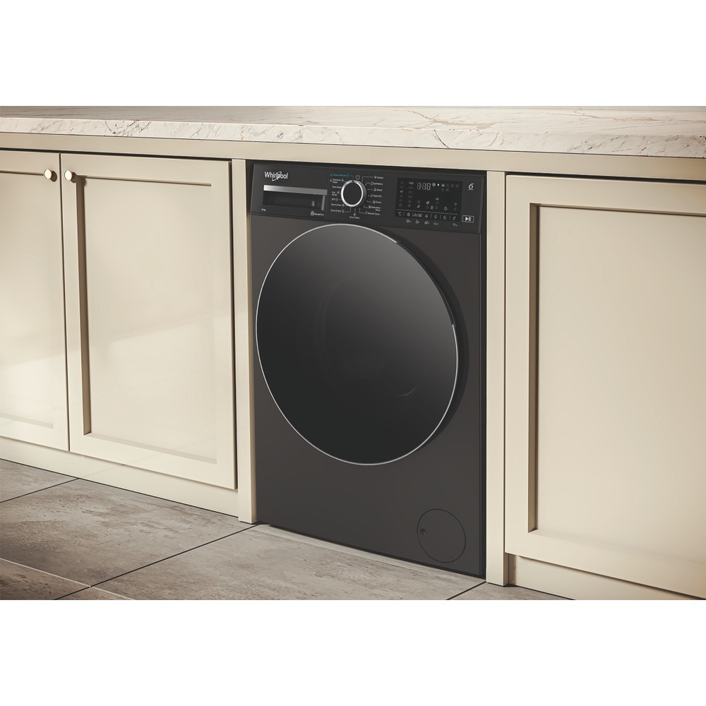 Whirlpool Maşină de spălat rufe Independent WAM 09BBC EE Negru Încărcare frontală A Lifestyle perspective