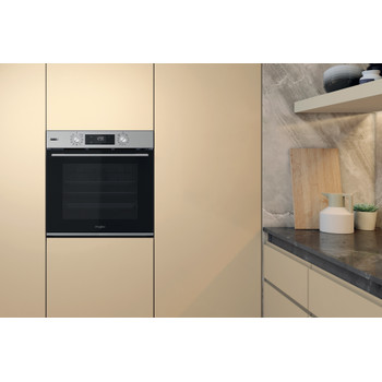 Whirlpool Trouby Vestavné OMSK58RU1SX Elektrická A+ Lifestyle frontal