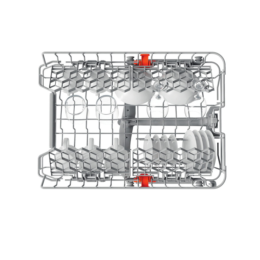 Hotpoint_Ariston Zmywarka Wolnostojący HSFC 3T127 C Wolnostojący E Rack
