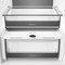 Whirlpool Комбиниран хладилник с камера Свободностоящи WHK 26372 X5EA1 ARC 764 Manhattan Gray 2 врати Perspective