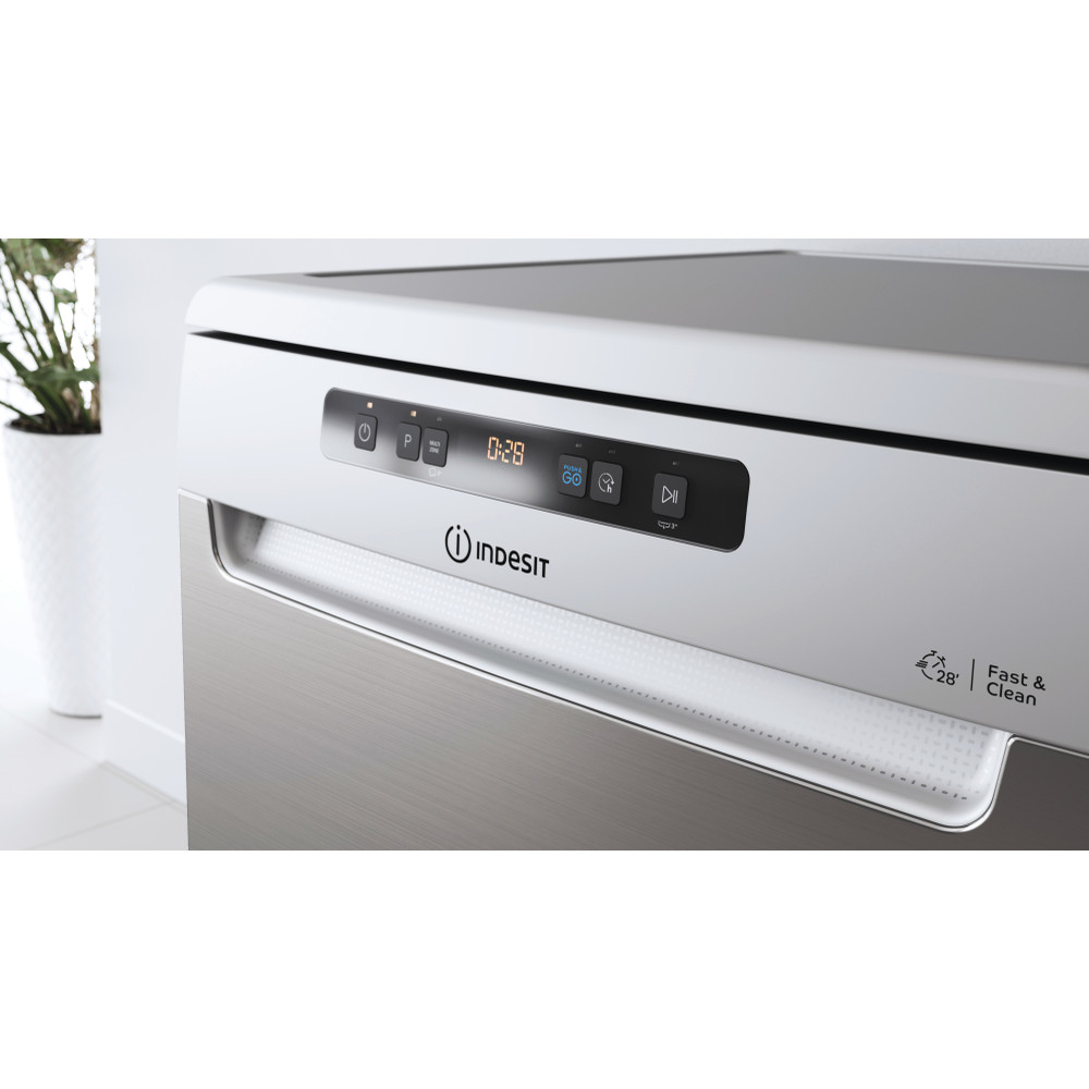 Indesit Perilica posuđa Samostojeći DFO 3C26 X Samostojeći E Lifestyle control panel