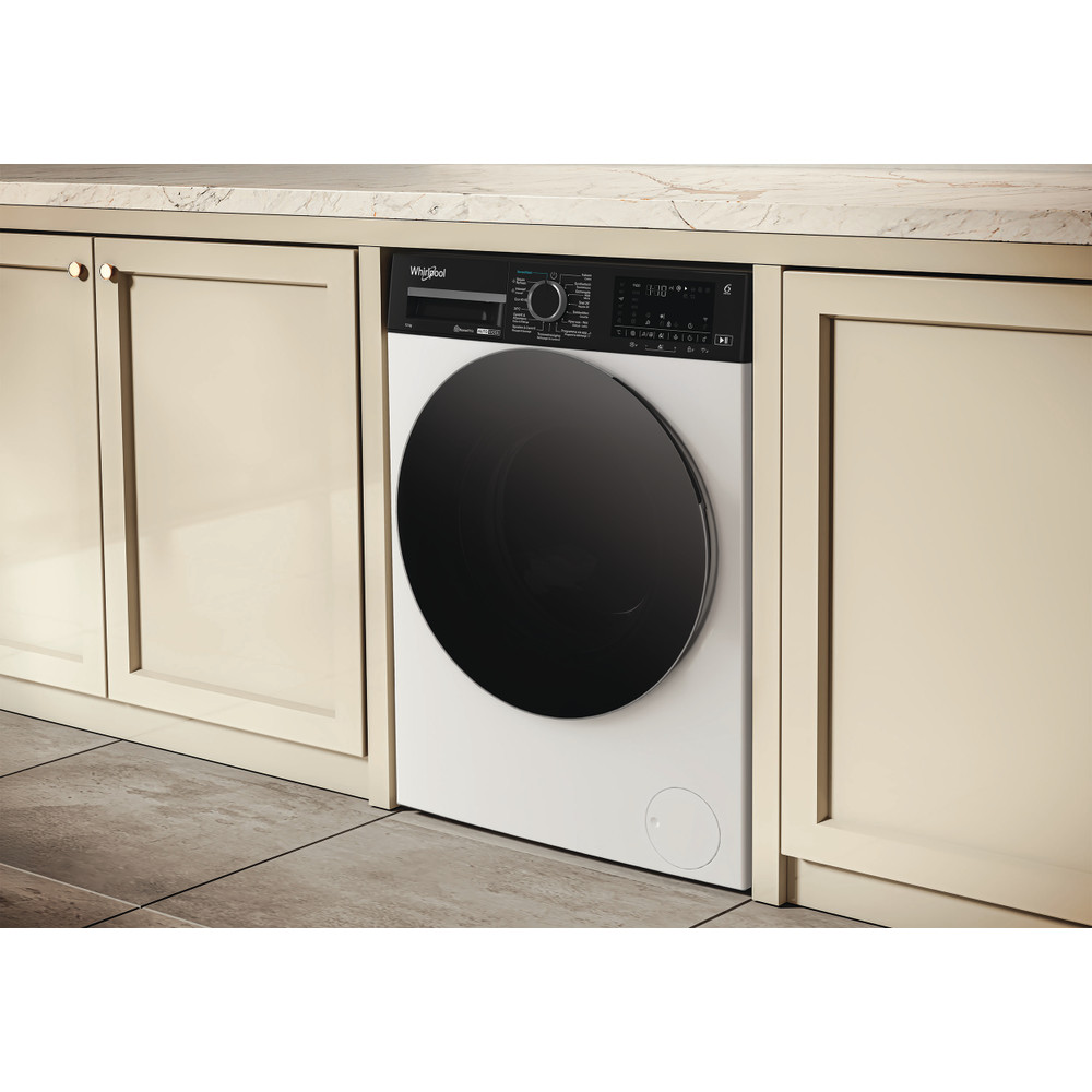 Whirlpool Lave-linge Pose-libre WPM 210W ADS BE Blanc Frontal A Lifestyle perspective