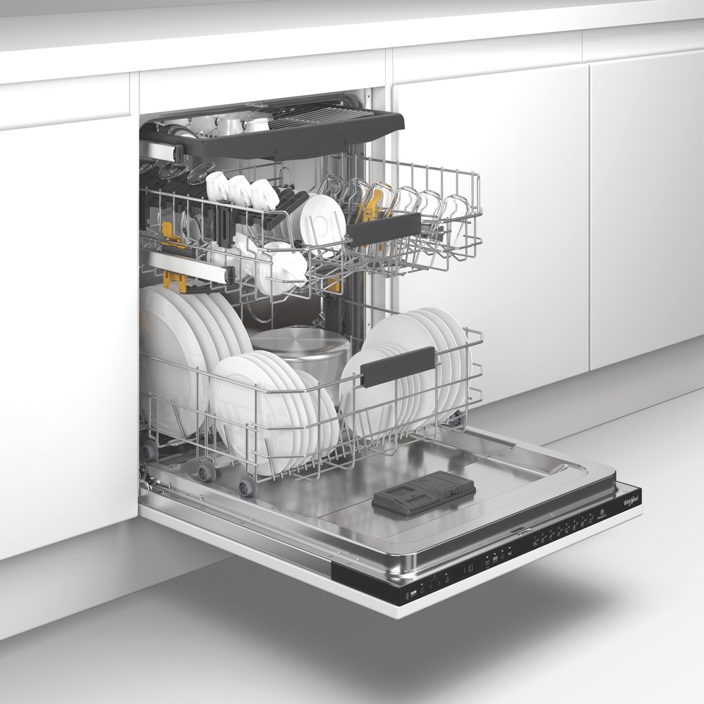 Whirlpool Посудомийна машина Вбудований (-а) WH6ITB14B1N6LWS Вбудована B Lifestyle perspective open