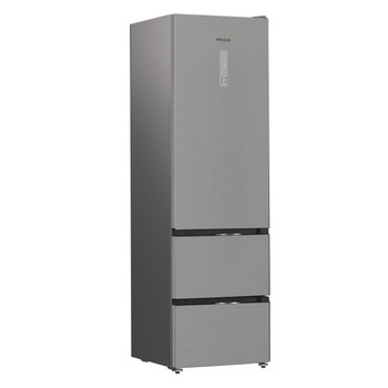 Whirlpool Kombinovaná chladnička s mrazničkou Volně stojící WHKF 6352 X5E Stříbrná 2 doors Perspective