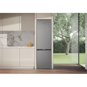 Whirlpool Kombinovaná chladnička s mrazničkou Voľne stojace WHK 22414 X7EA1 ARC 764 Manhattan Gray 2 doors Lifestyle frontal