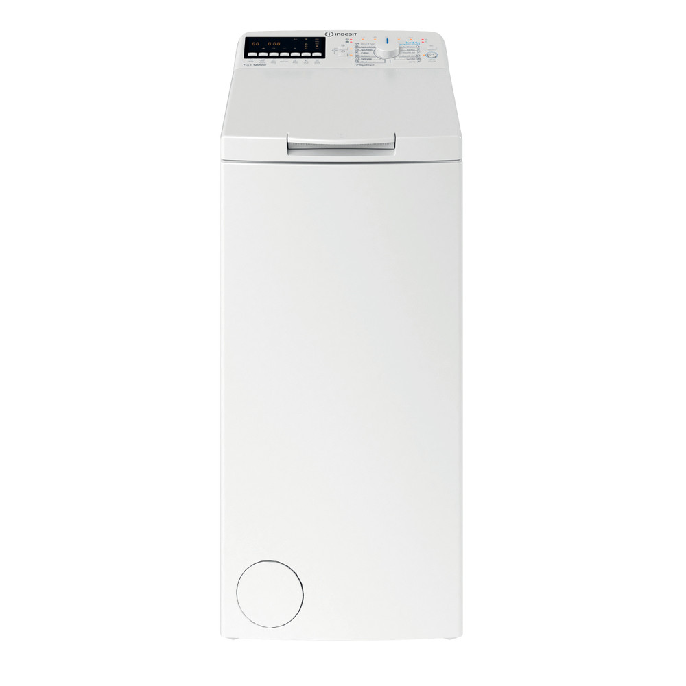 Indesit Πλυντήριο ρούχων Ελεύθερο BTW S72500 EU/N Λευκό Top loader B Frontal
