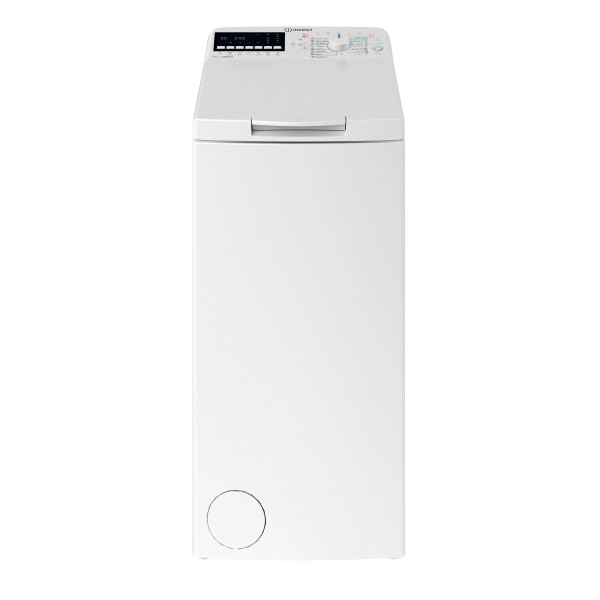 Indesit Πλυντήριο ρούχων Ελεύθερο BTW S72500 EU/N Λευκό Top loader B Frontal